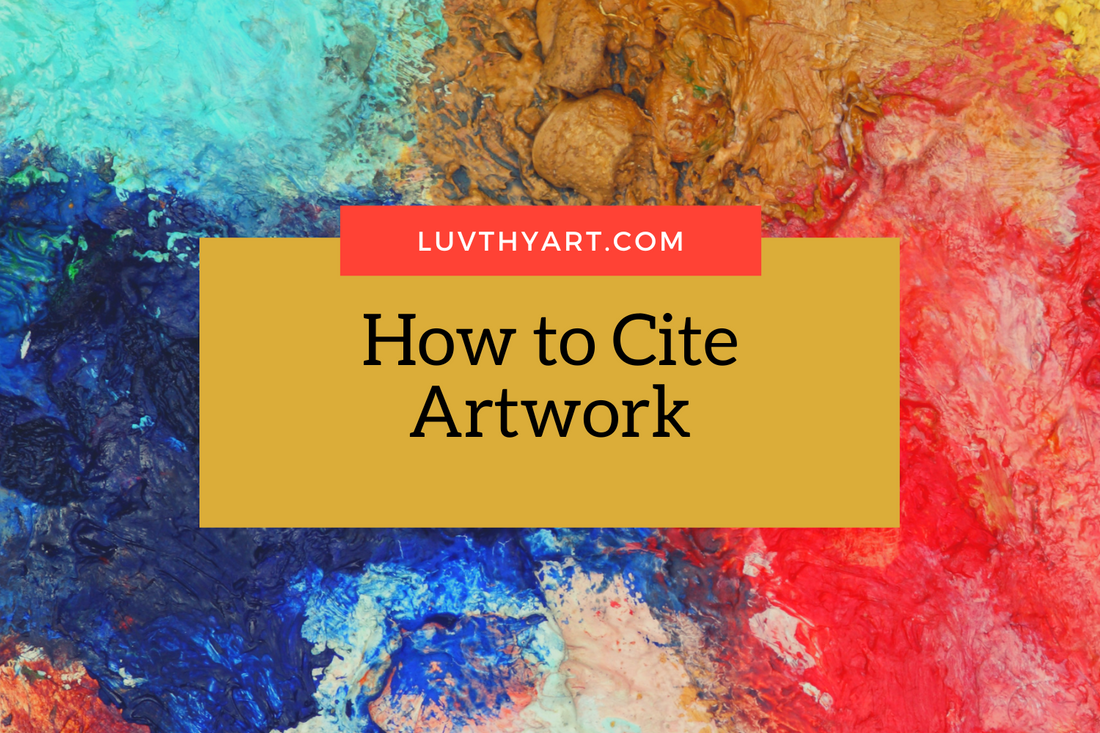 How to Cite Artwork