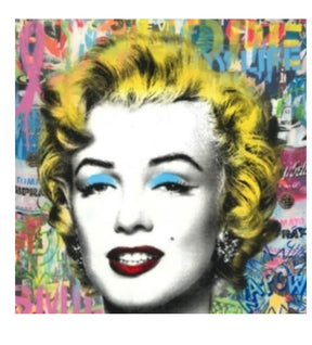 Marilyn Monroe Mixed Media Artwork